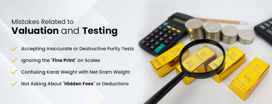 Mistakes Related to Valuation and Testing