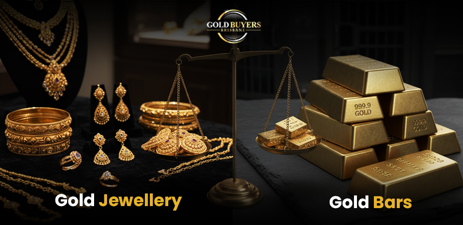 Gold Jewellery vs Gold Bars: Which Gives Better Returns When Selling in Australia?