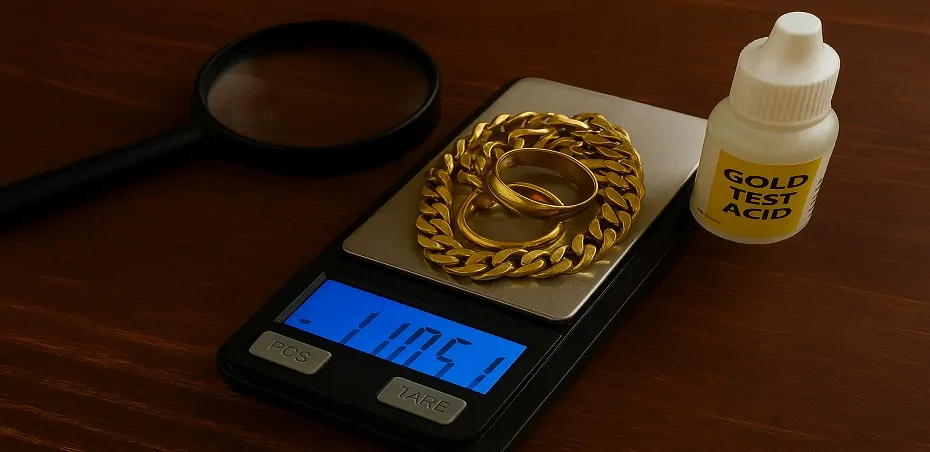 How Do Brisbane Gold Buyers Test and Weigh Your Jewellery?